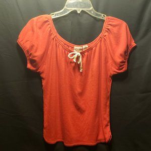 Women's Fiorlini International Red Top Sz M